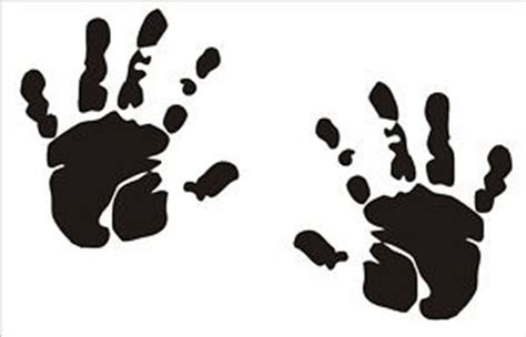 Baby Handprint Outline