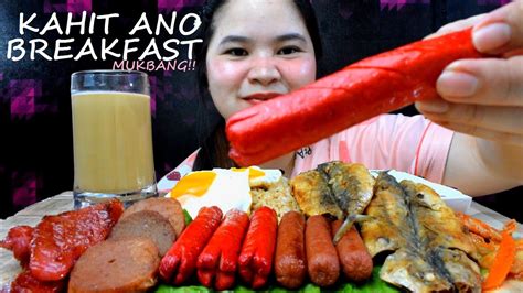 The Ultimate Filipino Breakfast Mukbang Hanimace Tv Youtube