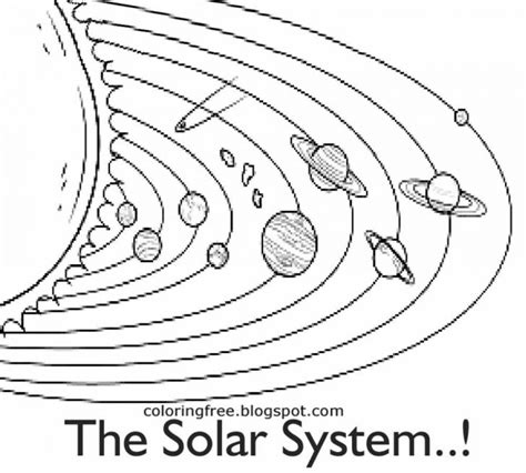 Article by best coloring pages. Solar System Cartoon Drawing at PaintingValley.com ...