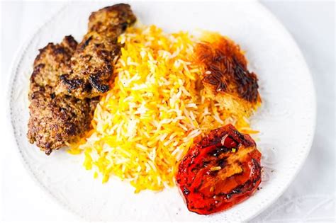Stovetop Beef Kabob And Persian Rice Chelow Kabob Deegi