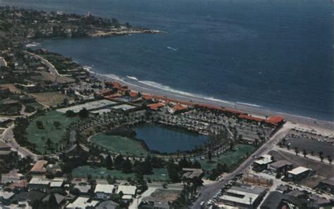 Aerial View La Jolla Beach And Tennis Club California Postcard