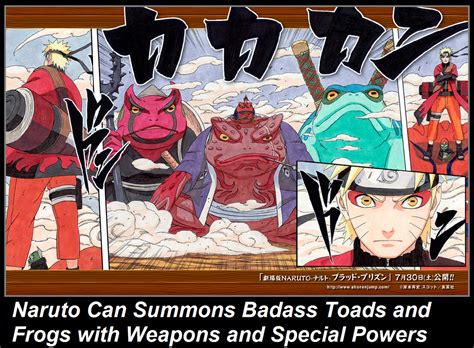 Naruto Can Summons Badass Toads And Frogs By Keyblademagicdan On Deviantart