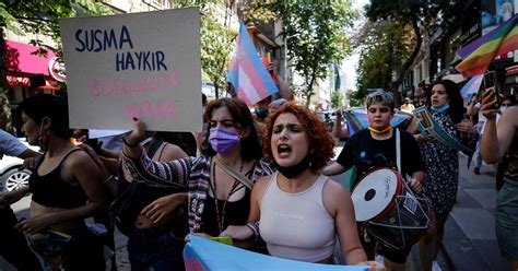Turkish Police Detain At Least At Pride March In Ankara Reuters