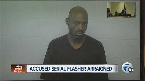 Accused Detroit Serial Flasher Arraigned Youtube