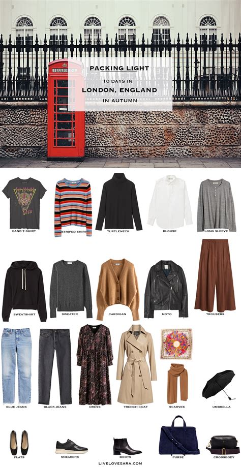 What To Pack For London In Autumn Livelovesara