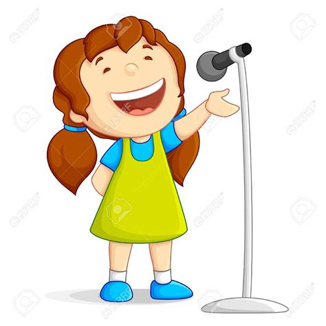 Girl Singing Clipart Clip Art Library