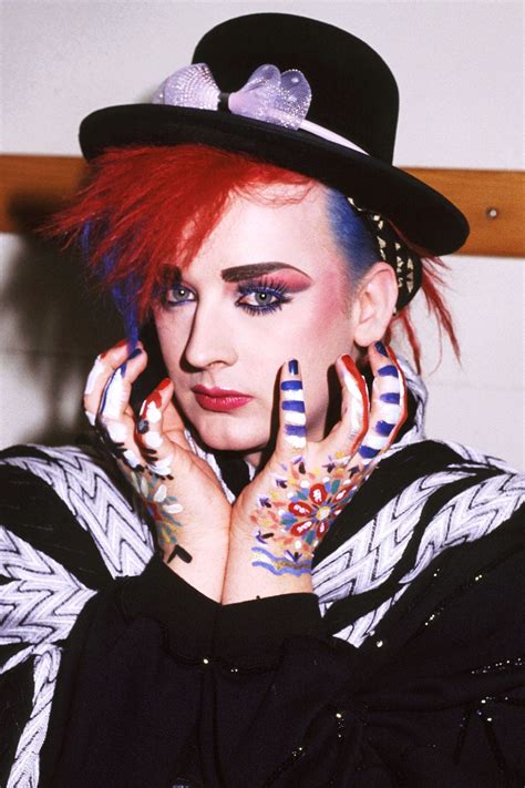 George alan o'dowd (born 14 june 1961), known professionally as boy george, is an english singer, songwriter, dj, fashion designer, photographer and record producer. Boy George 80s Makeup - Mugeek Vidalondon