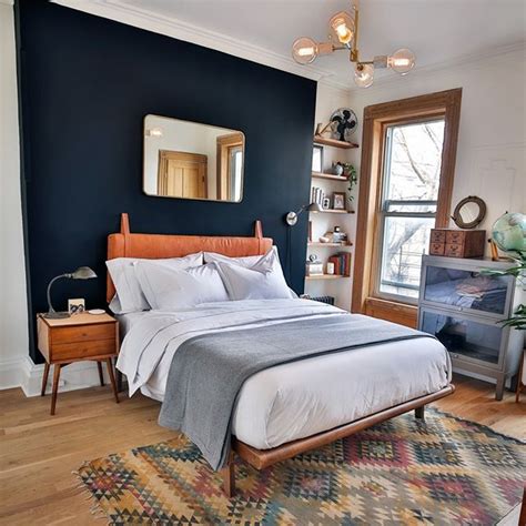Goodnight Moon Midnight Blue Paint Color Clare Accent Wall