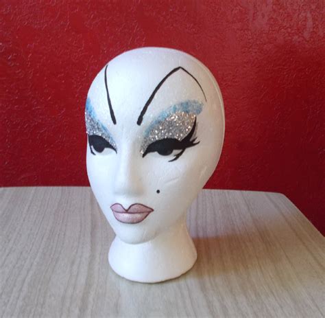 Divine Styrofoam Wig Head By Erin Tinney