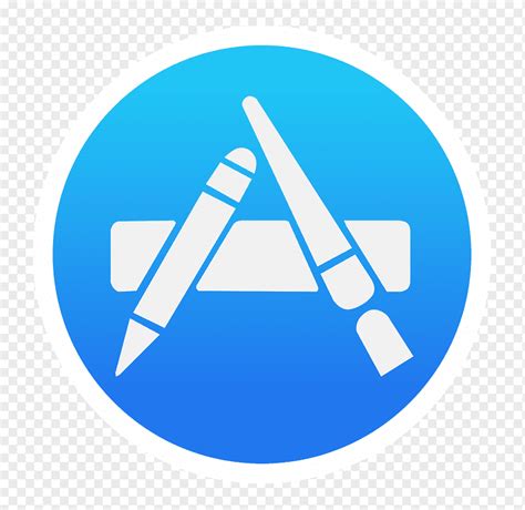 Mac App Store Ícones Do Computador Macos Apps Azul ângulo Logotipo