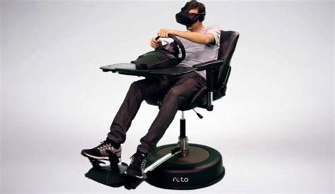 Roto Vr Chair With Haptic Vibration And Head Tracking