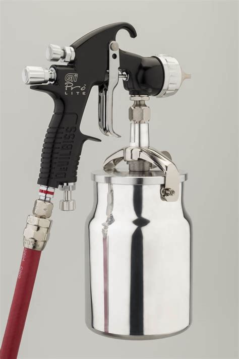DeVilbiss GTi Pro Lite High Performance Suction Feed Spray Gun Spray