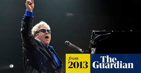 Elton John Voices Gay Rights Concerns At Moscow Concert Elton John The Guardian