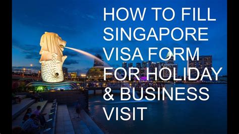 How To Fill Singapore Visa Form 14a कैसे भरे सिंगापुर वीजा फॉर्म
