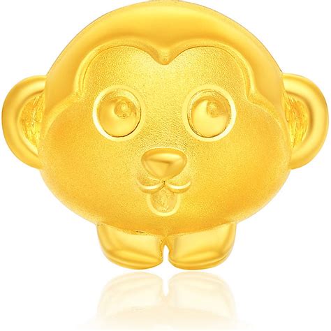Buy Chow Tai Fook 999 Pure Gold Chinese Zodiac Charm Monkey R21791