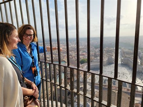 Ultimate St Peters Basilica Dome Climb And Tour With Papal Crypts