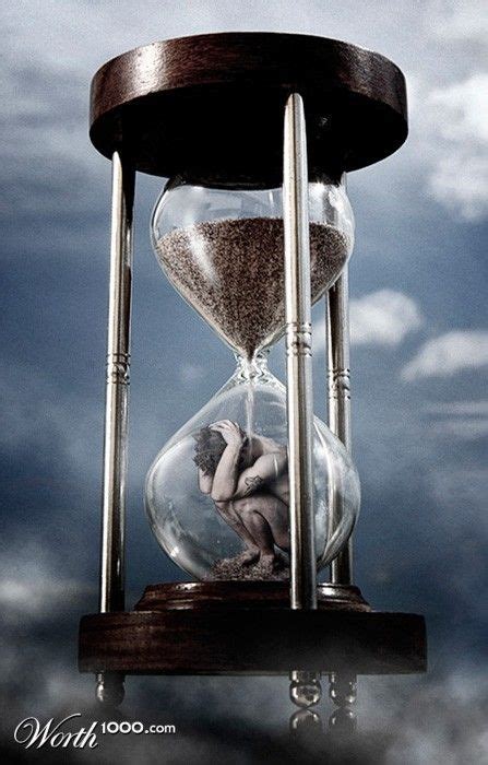Chop A Clock Worth1000 Contests Sand Clock Dreamy Art Surrealism