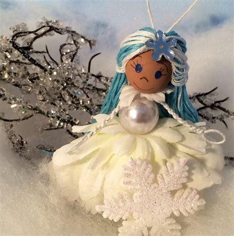 Shiver Winterthorn Snowflake Fairy Doll Etsy Fairy Dolls