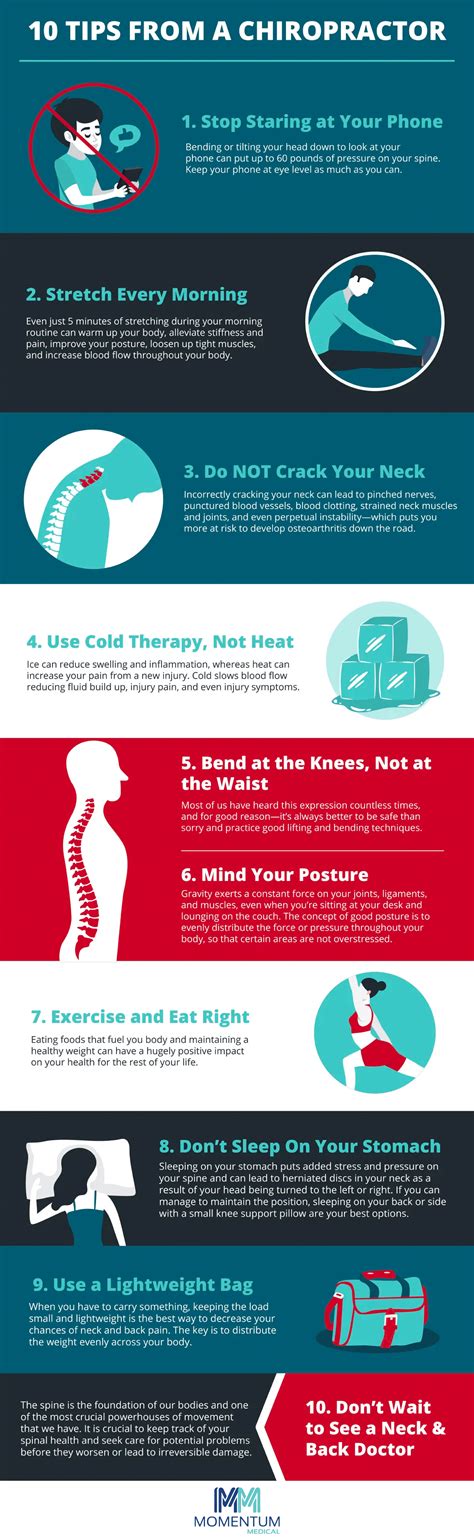 10 Tips From A Chiropractor Momentum Medical