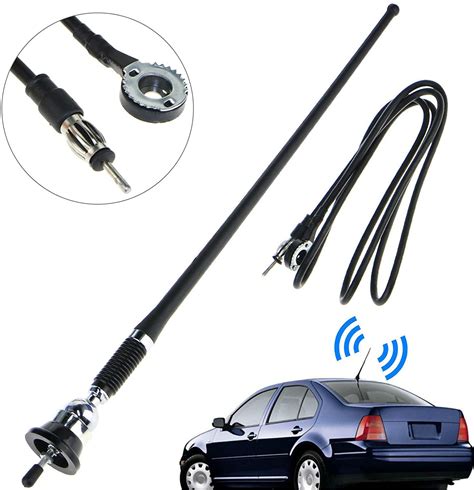 linkstyle 16 9 inch car fm am radio antenna flexible mast radio fm am antenna universal car