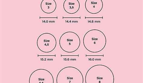 Printable Ring Size Chart Free - Printable Templates