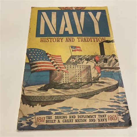 Navy History And Tradition 1959 Comic Book 1817 1865 By Stokes