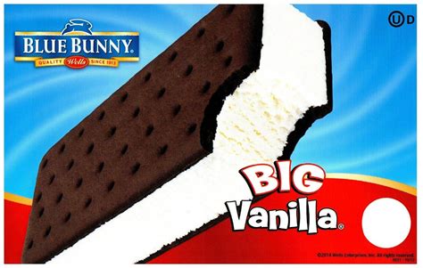 Buy Blue Bunny Big Vanilla Ice Cream Sandwich Popsicle Ice Cream Truck