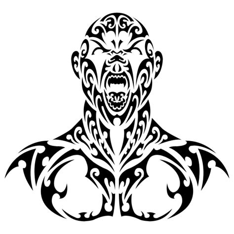 Tribal Scream By Shadow696 On Deviantart Skeleton Art Skulls Drawing