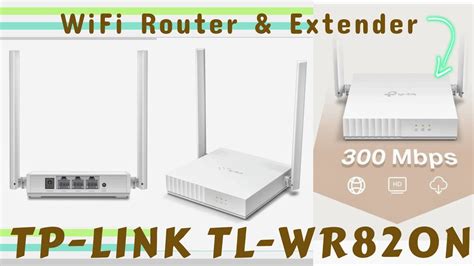 Tp Link Tl Wr820n 300 Mbps Speed Wireless Wifi Router 4 In 1 Router