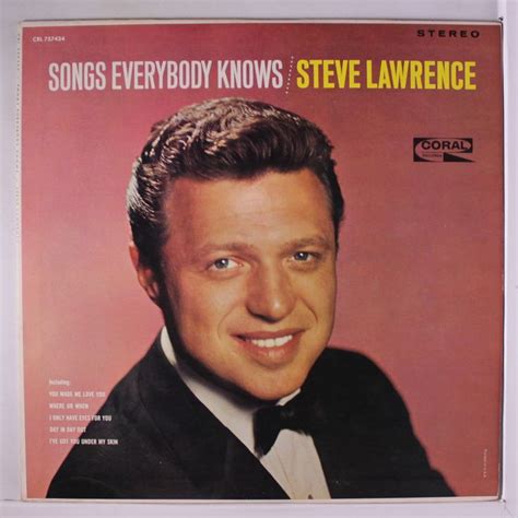 Steve Lawrence Songs Everyone Knows Songs Lawrence Billboard Hits