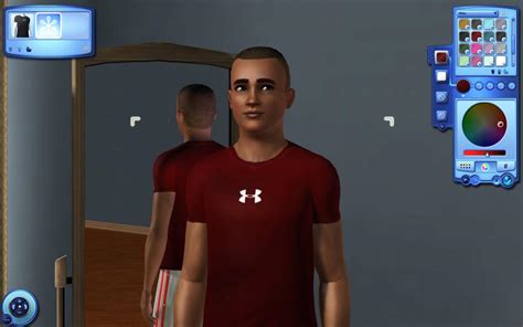 Mod The Sims Ya A Male Under Armour Tops