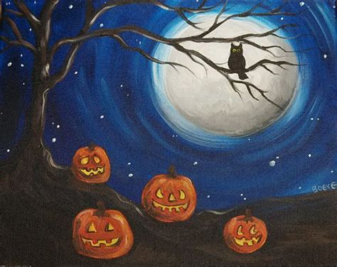 Get 15 Free Best Halloween Paintings Freecreatives Halloween