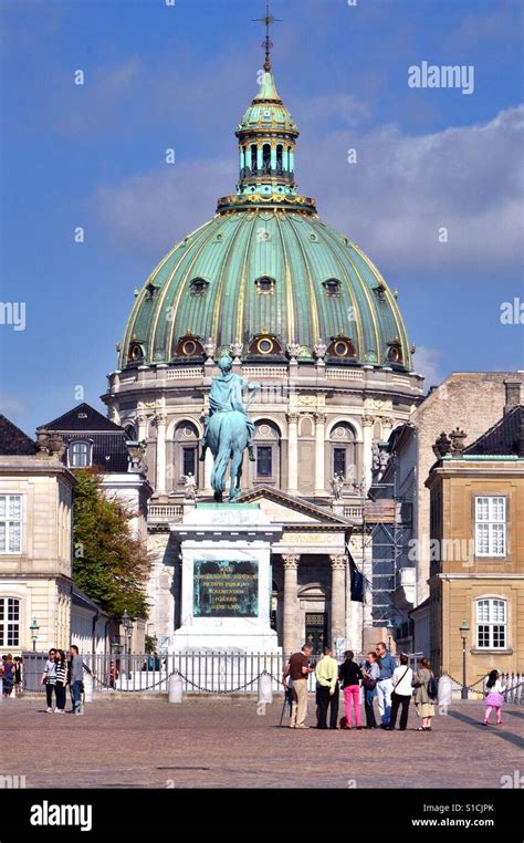 Frederiks Church Popularly Known As The Marble Church Is An