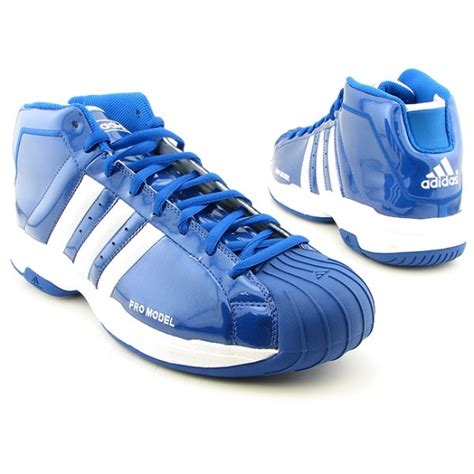 Adidas Mens Royal Blue Pro Model 2g Basketball Shoes Size 19