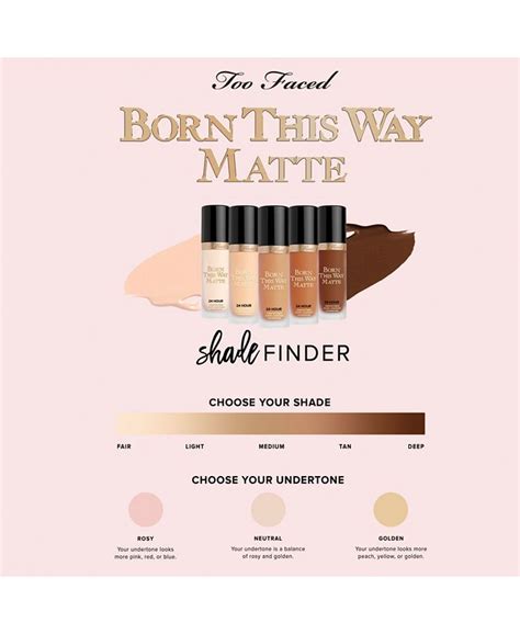 New pale shades of too faced born this way, kathleenlights zodiac. Too Faced Born This Way Matte 24 Hour Foundation & Reviews ...