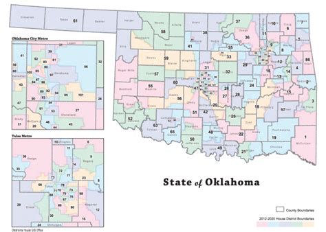 Oklahoma State House Districts Architectural Designs