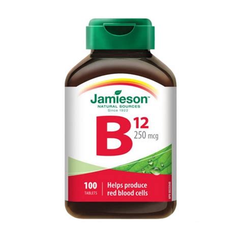 Jamieson Vitamin B12 250 Mcg Tablete