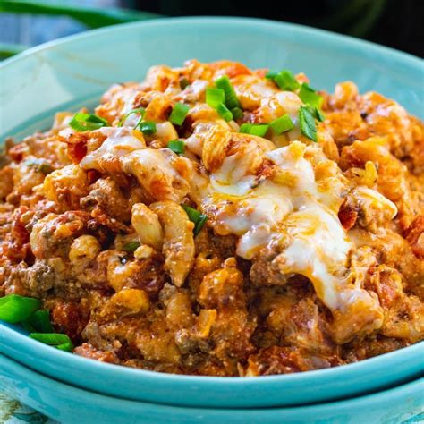 Ground beef is so flavorful, and so versatile. Crock Pot Homestyle Ground Beef Casserole - Spicy Southern ...