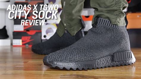 Adidas X Tgwo Nmd City Sock Cs1 Triple Black Review Youtube