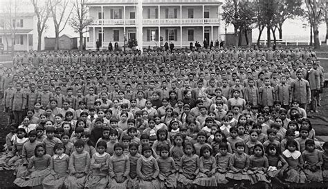 The Student Body Of The Carlisle Indian School Pennsylvania 1885
