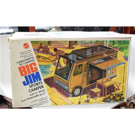 1970 Mattel Big Jim Camper In An Original Box