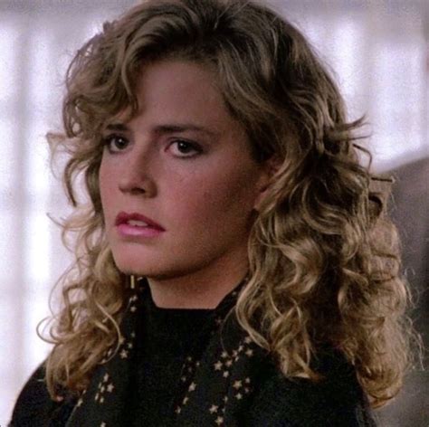 She was also interviewed on a podcast about one of her favorite subjects: Elisabeth Shue - what the beautiful actress from the 80s ...