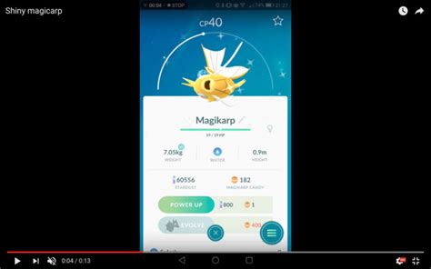 First Shiny Pokémon Recorded In Pokémon Go Pokémon Go Hub