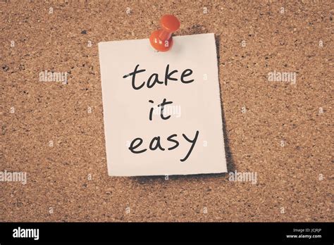 Take It Easy Stock Photo Alamy
