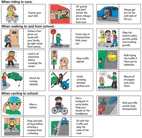 Pin By Sarah Davenport On Toddler Briefcase 2 Safety Rules At School