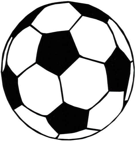 Soccer Ball Clip Art Black And White ~ Soccer Ball Clip Red Clipart