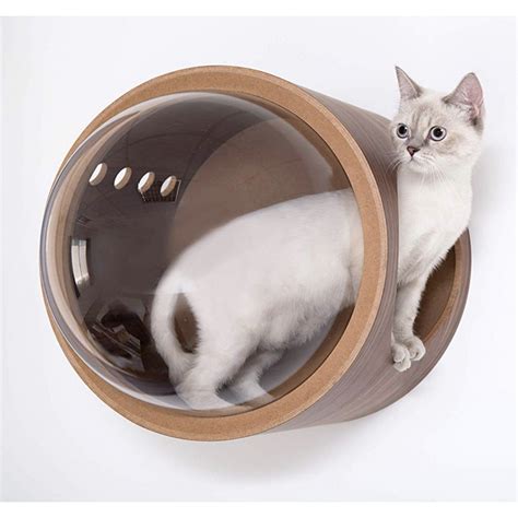 Take your cat to scandinavia with this minimalist cat bed. Spaceship Gamma Ultra Modern Cat Bed or Wall Mounted Bed ...