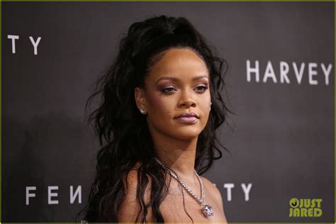 Rihanna Looks Lovely In Lilac For Fenty Beauty Launch In London Photo