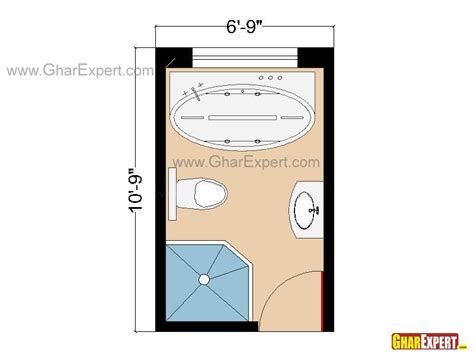 4 Piece Bathroom Layout Design Variantlivingus