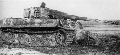 Tiger I Ausf E East Prussia 1945 Tanks Military German Tanks